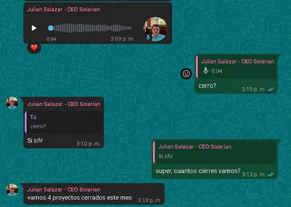 Chat con Julián Salazar, CEO de Solarian: «vamos 4 proyectos cerrados este mes»